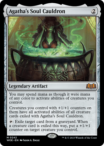 Agatha's Soul Cauldron | Wilds of Eldraine | Standard | Card Universe