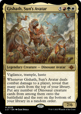 Gishath, Sun's Avatar | The Lost Caverns of Ixalan | Standard | Card Universe