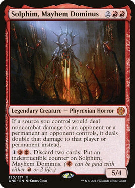 Solphim, Mayhem Dominus | Phyrexia: All Will Be One | Standard | Card Universe