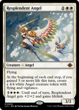 Resplendent Angel | The Lost Caverns of Ixalan | Standard | Card Universe