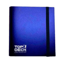 Carpeta Topdeck 12 Bolsillos Azul