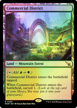 Commercial District | Karlov Manor Foil | Standard | Card Universe