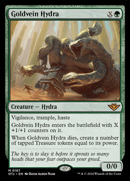 Goldvein Hydra | Thunder Junction | Standard | Card Universe