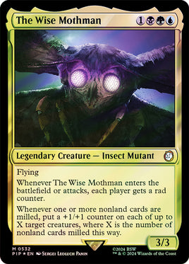 The Wise Mothman | Fallout Foil | Commander | Card Universe