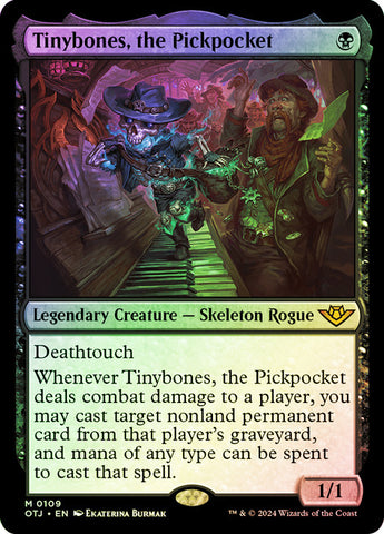 Tinybones, the Pickpocket | Thunder Junction Foil | Standard | Card Universe