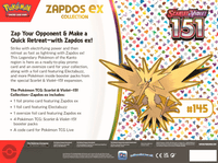 Zapdos Ex Collection - 151 Set