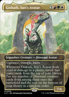 Gishath, Sun's Avatar | The Lost Caverns of Ixalan Variants | Standard | Card Kingdom