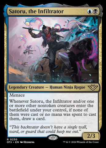 Satoru, the Infiltrator | Thunder Junction | Standard | Card Universe