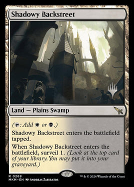 Shadowy Backstreet | Promo Pack Foil | Card Universe