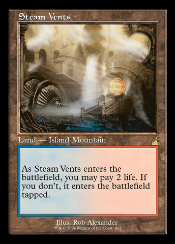 Steam Vents | Ravnica Remastered Foil | Card Universe