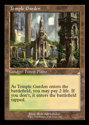 Temple Garden | Ravnica Remastered Foil | Card Universe