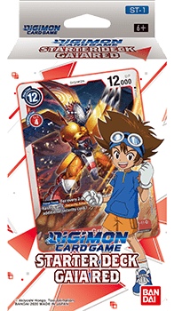 Mazo de Digimon Card Game Gaia Red. - Card Universe Online