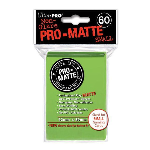 Protectores Ultra Pro Matte Verde Lima Small - Card Universe Online