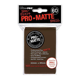 Protectores Ultra Pro Café Matte Small - Card Universe Online