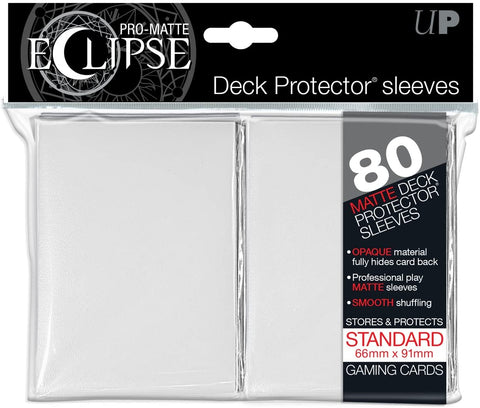 Protectores Ultra Pro Eclipse White Matte Standard - Card Universe Online
