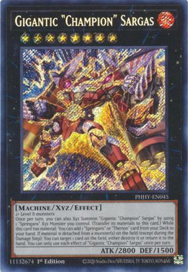 Gigantic Champion" Sargas" - PHHY-EN045