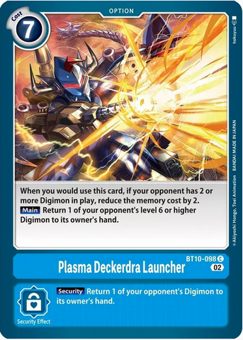 Plasma Deckerdra Launcher