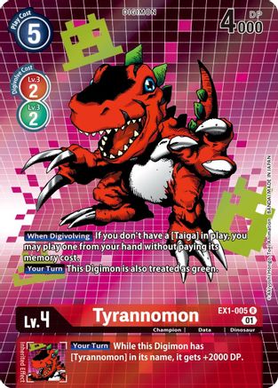 Tyrannomon (Alternate Art)
