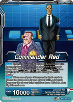 Commander Red // Red Ribbon Robot, Seeking World Conquest