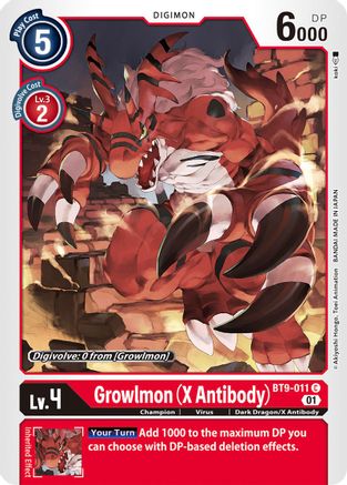 Growlmon (X Antibody)