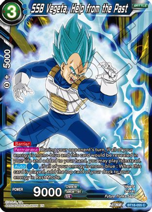 SSB Vegeta, Help from the Past