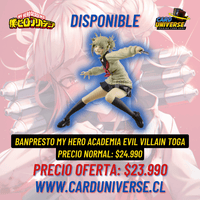 Banpresto My Hero Academy Evil Villain Ver 3 B Toga