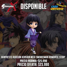 Banpresto Rurouni Kenshin Q Posket Sojiro Seta Ver A - Card Universe Online