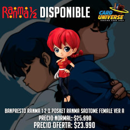 Banpresto Ranma 1/2 Q Posket Ranma Saotome Female Ver A - Card Universe Online