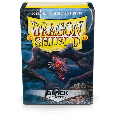 Protectores Dragon Shield Black Matte Standard - Card Universe Online