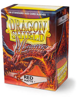 Protectores Dragon Shield Red Matte Standard - Card Universe Online