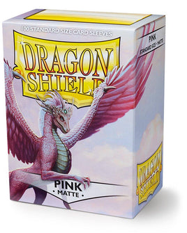 Protectores Dragon Shield Pink Matte Standard - Card Universe Online