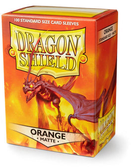 Protectores Dragon Shield Orange Matte Standard - Card Universe Online
