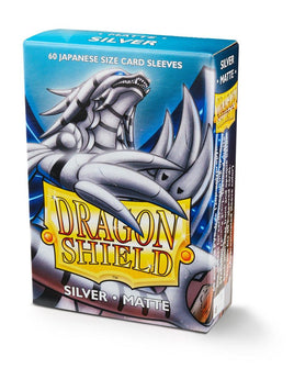 Protectores Dragon Shield Silver Matte Small - Card Universe Online