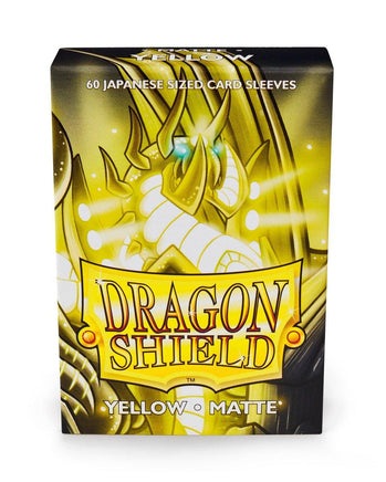 Protectores Dragon Shield Yellow Matte Small - Card Universe Online