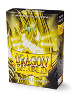 Protectores Dragon Shield Yellow Matte Small - Card Universe Online