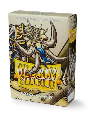 Protectores Dragon Shield Ivory Matte Small - Card Universe Online