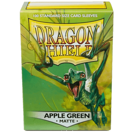 Protectores Dragon Shield Apple Green Matte Standard - Card Universe Online