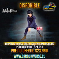 Banpresto Jujutsu Kaisen Figure Megumi Fushiguro - Card Universe Online