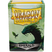 Protectores Dragon Shield Emerald Matte Standard - Card Universe Online