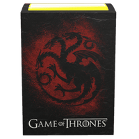 Protectores Brushed Art - GoT - House Targaryen - Standard - Card Universe Online