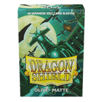Protectores Dragon Shield Olive Matte Small - Card Universe Online