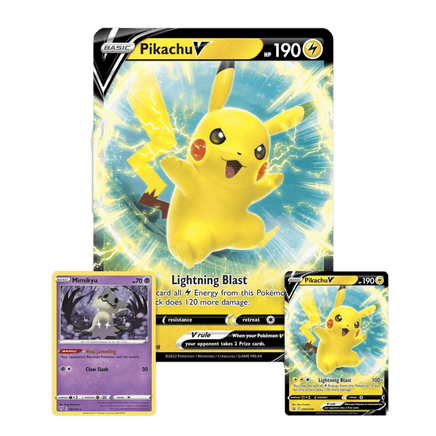 Pikachu V Box - Card Universe Online