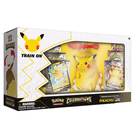 Celebrations Premium Figure Collection- Pikachu VMAX - Card Universe Online