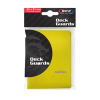 Protectores Estándar Deck Guard Doble Matte Amarillo BCW - Card Universe Online