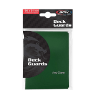 Protectores Estándar Deck Guard Doble Matte Verde BCW - Card Universe Online