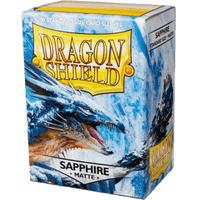 Protectores Dragon Shield Sapphire Matte Standard - Card Universe Online