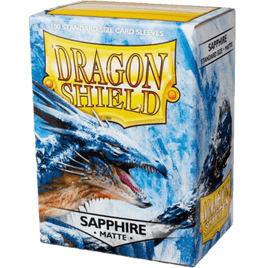 Protectores Dragon Shield Sapphire Matte Standard - Card Universe Online