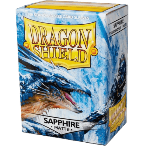 Protectores Dragon Shield Sapphire Matte Standard - Card Universe Online