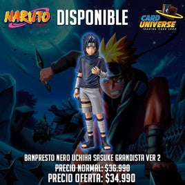 Banpresto Nero Uchiha Sasuke Grandista Ver 2 - Card Universe Online