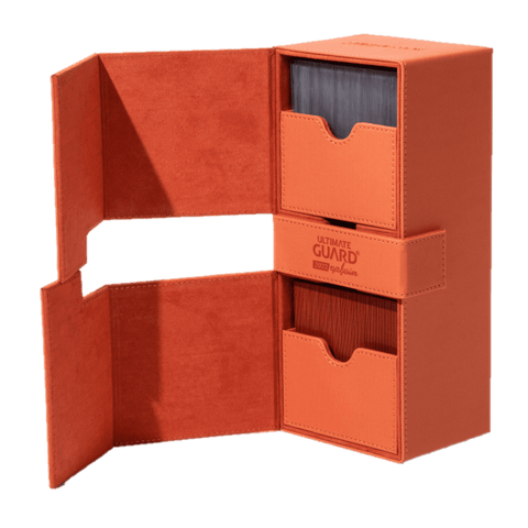 Twin Flip'n'Tray 266+ Xenoskin 2022 Exclusive Naranja Oscuro - Card Universe Online